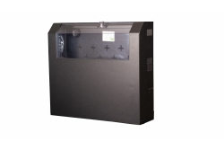 Equip 19 Netzwerkschrank Stahltür SF 500x475mm 5HE schwarz