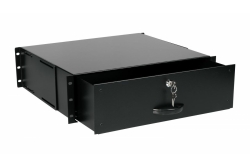 Equip 19 Schublade für Serverschränke abschl. 3U RAL9005