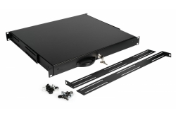 Equip 19 Schublade für Serverschränke abschl. 1U RAL9005