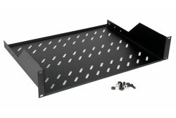 Equip 19 Fachboden fest für Serverschränke 35cm 2U schwarz