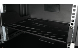 Equip 19 Fachboden fest für Serverschränke 35cm 2U schwarz