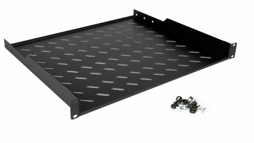 Equip 19 Fachboden fest für Serverschränke 40cm 1U schwarz