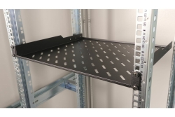 Equip 19 Fachboden fest für Serverschränke 40cm 1U schwarz