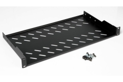 Equip 19 Fachboden fest für Serverschränke 25cm 1U schwarz