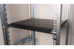 Equip 19 Fachboden var. für Serverschränke 35cm 1U schwarz