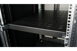 Equip 19 Fachboden var. für Serverschränke 100cm 1U schwarz