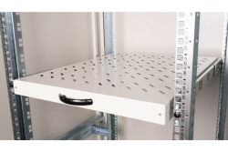 Equip 19 Fachboden aus. für Serverschränke 80cm 1U grau