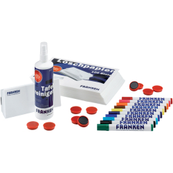 Starter-Set für Magnettafel, Schreib-, Plan- und...