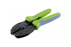 Schwaiger Crimpzange Solar Stecker 2,5-6mm gummiert Griffe