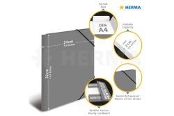 HERMA Motiv-Ordner A4 Bienenwiese
