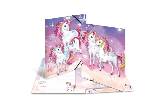 HERMA Sammelmappe A3 Karton Einhorn