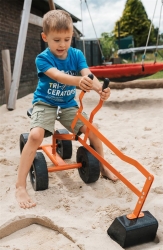 Bagger mit Rädern