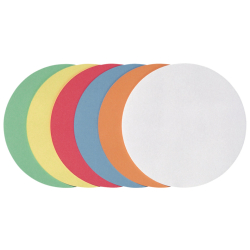 Moderationskarte - Kreis mittel, 140 mm, sortiert, 500...