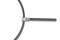 NAVILOCK Dual Notebook Sicherungskabel 2 Kesnington Slots