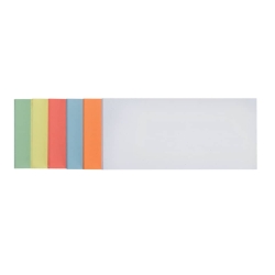 selbstklebende Moderationskarte - Rechteck, 205 x 95 mm,...