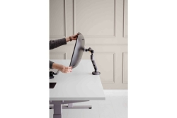 BakkerElkhuizen Monitorarm BE Flexible Single dunkelgrau retail