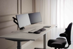 BakkerElkhuizen Monitorarm BE Flexible Dual schwarz retail