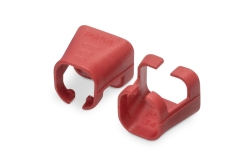 DIGITUS Farbclips für Patchkabel RJ45 100 Stück rot