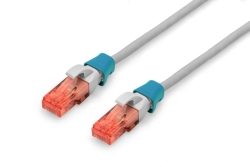 DIGITUS Farbclips für Patchkabel RJ45 100 Stück blau