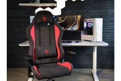Arozzi Gaming Stuhl Toretta Black/Red SuperSoft