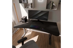 Arozzi Gaming-Tisch Arena Gunmetal - Dark Grey 1/2 160x82cm