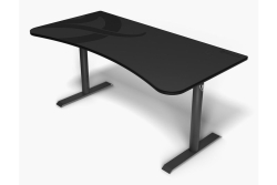 Arozzi Gaming-Tisch Arena Gunmetal - Dark Grey 1/2 160x82cm