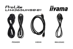 IIYAMA 108cm (43) LH4365UHSB-B1 16:9 2xHDMI+DP+2xUSB IPS retail