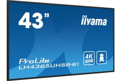 IIYAMA 108cm (43) LH4365UHSB-B1 16:9 2xHDMI+DP+2xUSB IPS retail