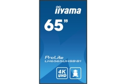IIYAMA 164.0cm(65) LH6565UHSB-B1 16:9 2xHDMI+DP+2xUSB IPS...