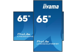 IIYAMA 164.0cm(65) LH6565UHSB-B1 16:9 2xHDMI+DP+2xUSB IPS retail (Speditionsversand)