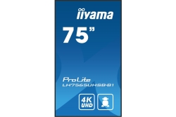 IIYAMA 189.0cm(75) LH7565UHSB-B1 16:9 2xHDMI+DP+2xUSB IPS...