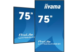 IIYAMA 189.0cm(75) LH7565UHSB-B1 16:9 2xHDMI+DP+2xUSB IPS retail (Speditionsversand)