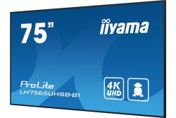 IIYAMA 189.0cm(75) LH7565UHSB-B1 16:9 2xHDMI+DP+2xUSB IPS retail (Speditionsversand)