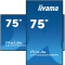 IIYAMA 189.0cm(75) LH7565UHSB-B1 16:9 2xHDMI+DP+2xUSB IPS retail (Speditionsversand)