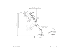 Neomounts TIS 17-35 1TFT weiß Max.9KG