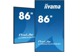 IIYAMA 217.0cm(86) LH8665UHSB-B1 16:9 2xHDMI+DP+2xUSB IPS retail (Speditionsversand)