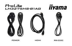 IIYAMA 80.0cm (32) LH3275HS-B1AG 16:9 3xHDMI+DP+2xUSB IPS...