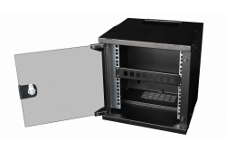 Equip 10 Patchpanel 8xRJ45 Keystone Jacks (leer) 1U schwarz
