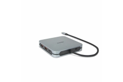 Dicota USB-C 10-in-1 Docking Station 8K HDMI PD 100W silver