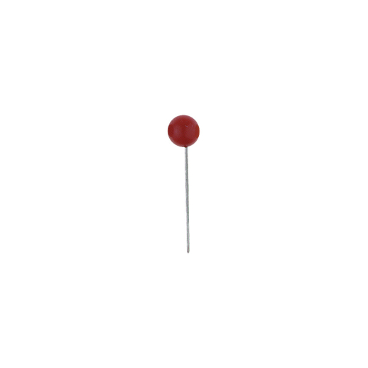 Markiernadel, 16 mm, 5 x 5 mm, Rot, Dose mit 100 Stück