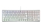 CHERRY XTRFY MX 3.1 Tastatur RGB Wired DE MX Rot weiß